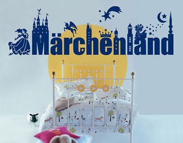 Wandtattoo Sprüche - Wandworte No.SF501 Märchenland II
