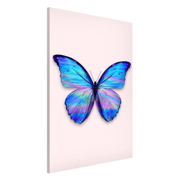 Magnettafel - Jonas Loose - Holografischer Schmetterling - Memoboard Hochformat 3:2