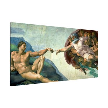 Magnettafel - Michelangelo - Sixtinischen Kapelle - Memoboard Panorama Querformat 1:2
