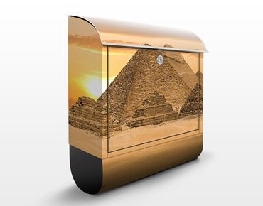 Briefkasten mit Zeitungsfach - Dream of Egypt - Hausbriefkasten