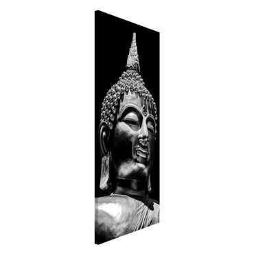 Magnettafel - Buddha Statue Gesicht - Memoboard Panorama Hochformat 2:1