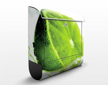Wandbriefkasten - Splash lime - Briefkasten Grün