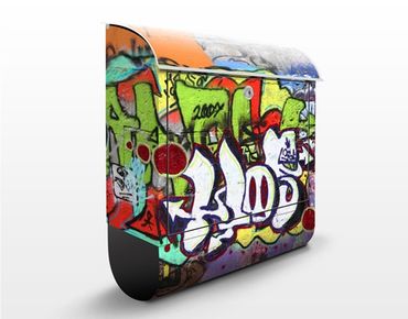 Wandbriefkasten - Graffiti - Briefkasten Bunt