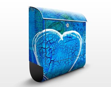 Wandbriefkasten - Terra Azura - Briefkasten Blau