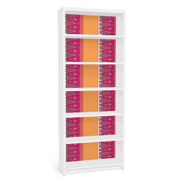 Möbelfolie für IKEA Billy Regal - Klebefolie Sommer Sari
