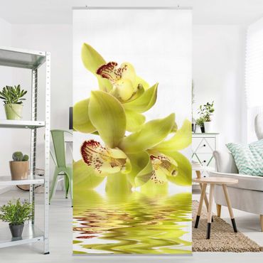 Raumteiler - Splendid Orchid Waters 250x120cm