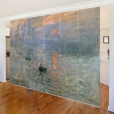 Schiebegardinen Set - Claude Monet - Impression (Sonnenaufgang) - Flächenvorhänge