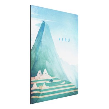 Aluminium Print - Reiseposter - Peru - Hochformat 4:3