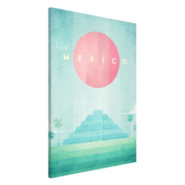 Magnettafel - Reiseposter - Mexiko - Memoboard Hochformat 3:2