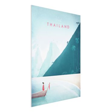 Forex Fine Art Print - Reiseposter - Thailand - Hochformat 4:3