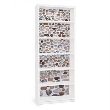 Möbelfolie für IKEA Billy Regal - Klebefolie Andalusische Steinmauer
