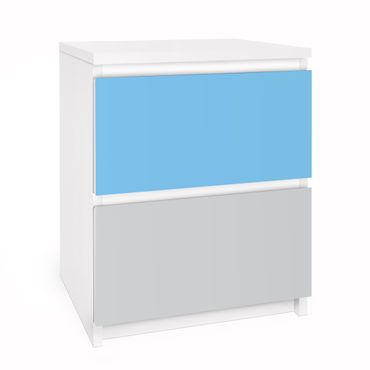 Möbelfolie für IKEA Malm Kommode - Selbstklebefolie Set Pastell