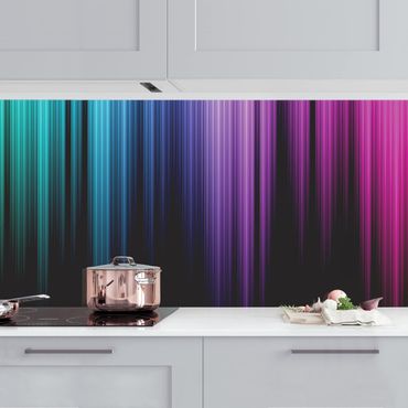 Küchenrückwand - Rainbow Display II