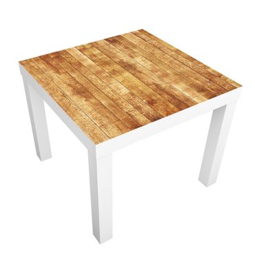 Möbelfolie für IKEA Lack - Klebefolie Nordic Woodwall