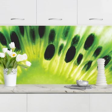 Küchenrückwand - Shining Kiwi