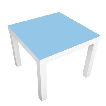 Möbelfolie für IKEA Lack - Klebefolie Colour Light Blue