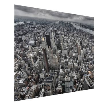 Aluminium Print - Blick über Manhattan - Querformat 3:4