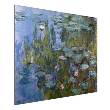 Alu-Dibond Bild - Claude Monet - Seerosen (Nympheas)