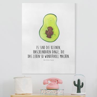 Leinwandbild - Avocado - Die kleinen Dinge - Hochformat 3:4