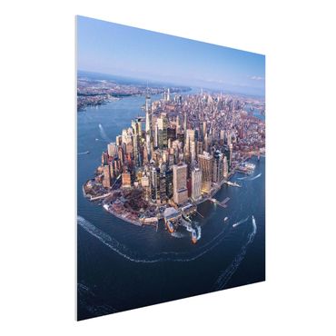 Forex Fine Art Print - Big City Life - Quadrat 1:1