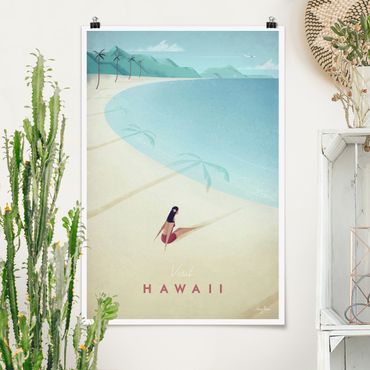 Poster - Reiseposter - Hawaii - Hochformat 3:2