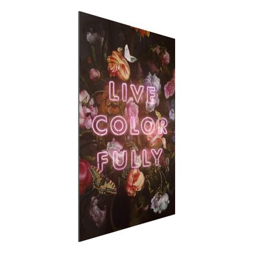 Aluminium Print - Jonas Loose - Live Color Fully - Hochformat 3:2