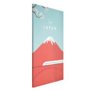 Magnettafel - Reiseposter - Japan - Memoboard Hochformat 4:3