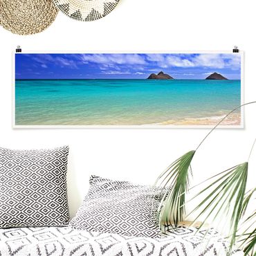 Poster - Paradise Beach - Panorama Querformat