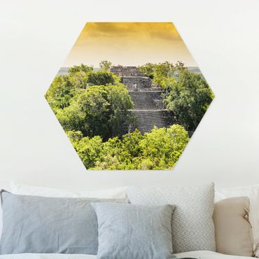 Hexagon Bild Forex - Pyramide von Calakmul