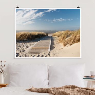 Poster - Ostsee Strand - Querformat 3:4