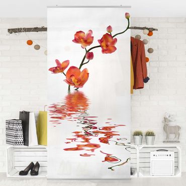 Raumteiler - Flamy Orchid Waters 250x120cm
