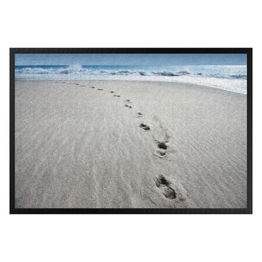 Fußmatte - Spuren im Sand