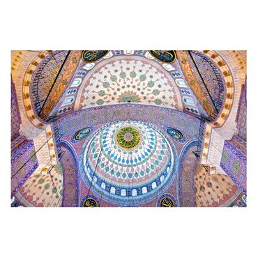 Magnettafel - Blaue Moschee in Istanbul - Memoboard Quer