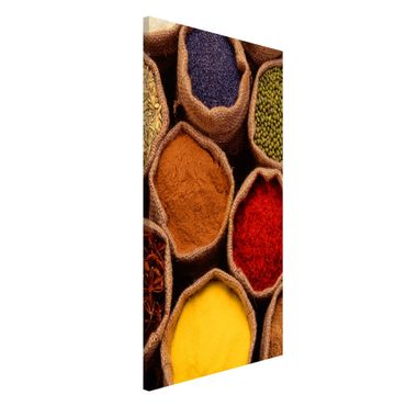 Magnettafel - Colourful Spices - Memoboard Hoch