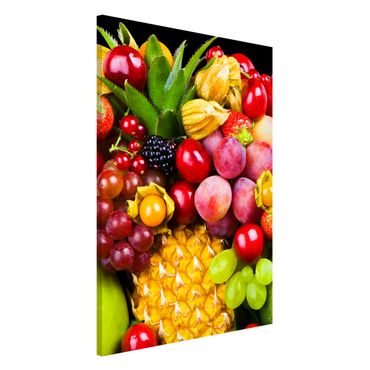 Magnettafel - Fruit Bokeh - Memoboard Hoch