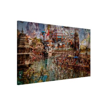 Magnettafel - Holy India - Memoboard Querformat