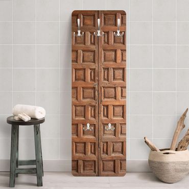 Garderobe - Mediterrane Holztür aus Granada
