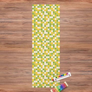 Kork-Teppich - Mosaikfliesen Frühlingsset - Hochformat 1:3