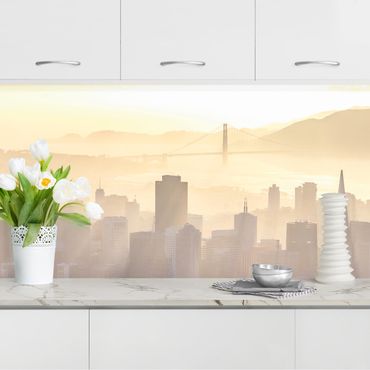 Küchenrückwand - San Francisco im Morgengrauen