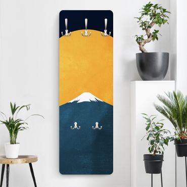 Garderobe - Sonne, Mond und Berge