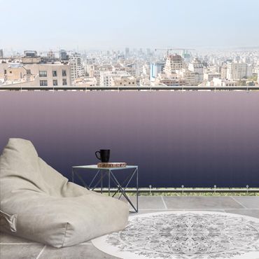 Balkon Sichtschutz - Violett Farbverlauf