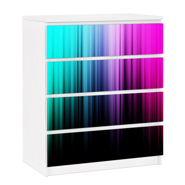 Klebefolie Muster Rainbow Display