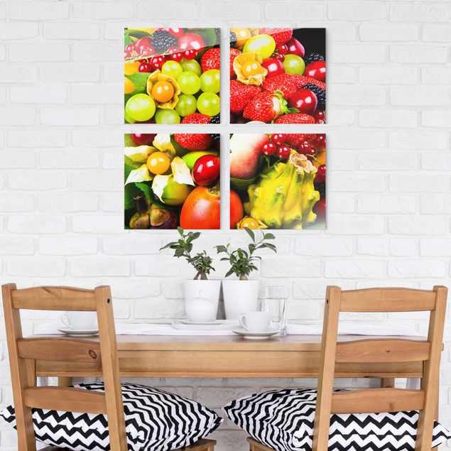 Wandbilder Früchte Tropical Fruits