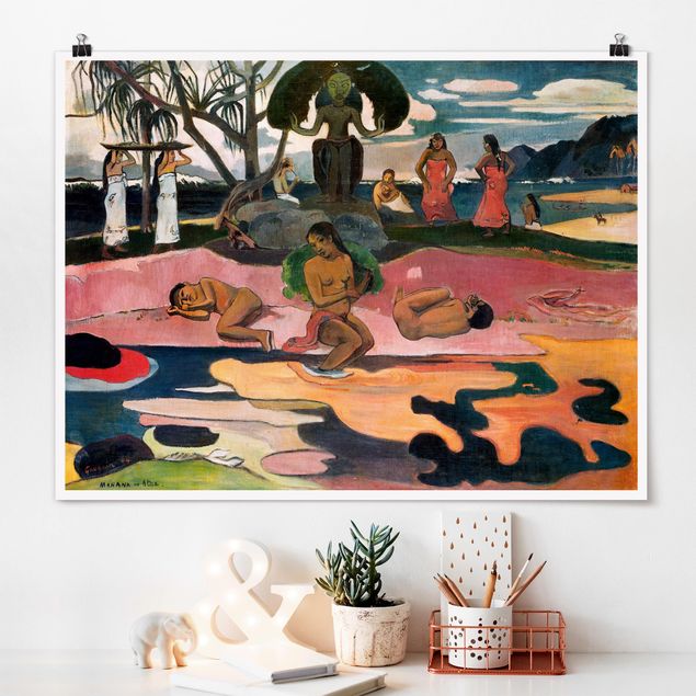 Wanddeko Küche Paul Gauguin - Gottestag