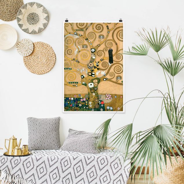 Wanddeko Küche Gustav Klimt - Der Lebensbaum