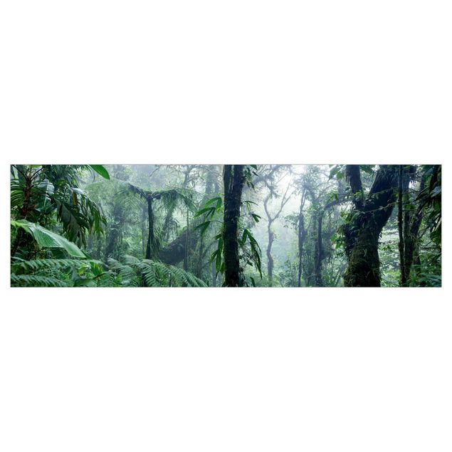 Küchenrückwand selbstklebend Monteverde Nebelwald