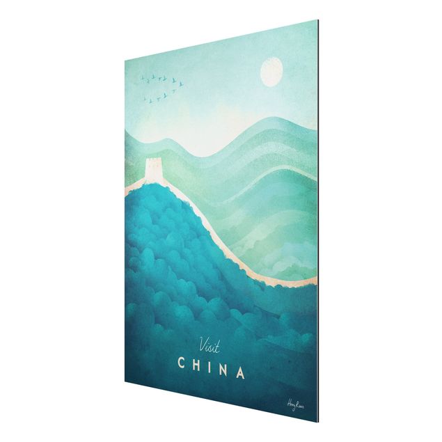 Wandbilder Kunstdrucke Reiseposter - China