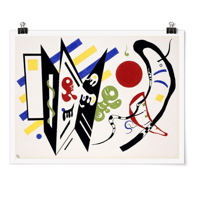 Kunstdrucke Poster Wassily Kandinsky - Reciproque