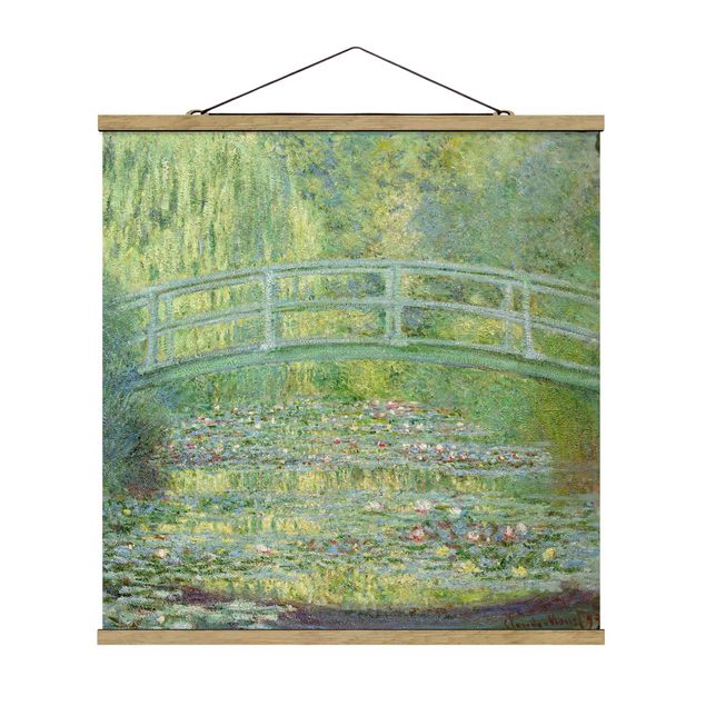 Wandbilder Landschaften Claude Monet - Japanische Brücke