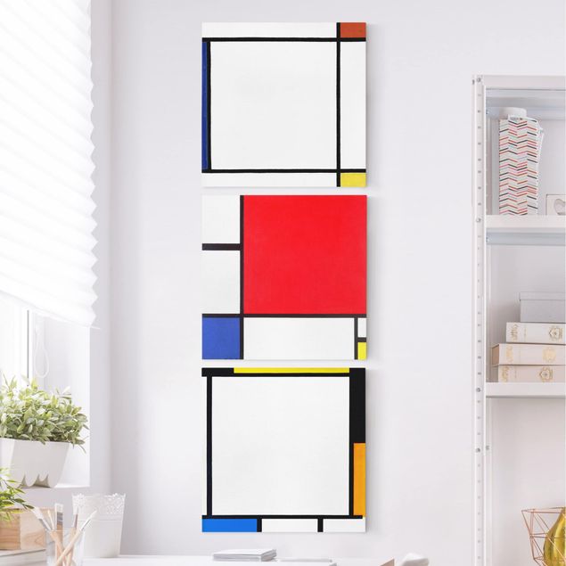 Bilder Impressionismus Piet Mondrian - Quadratische Kompositionen